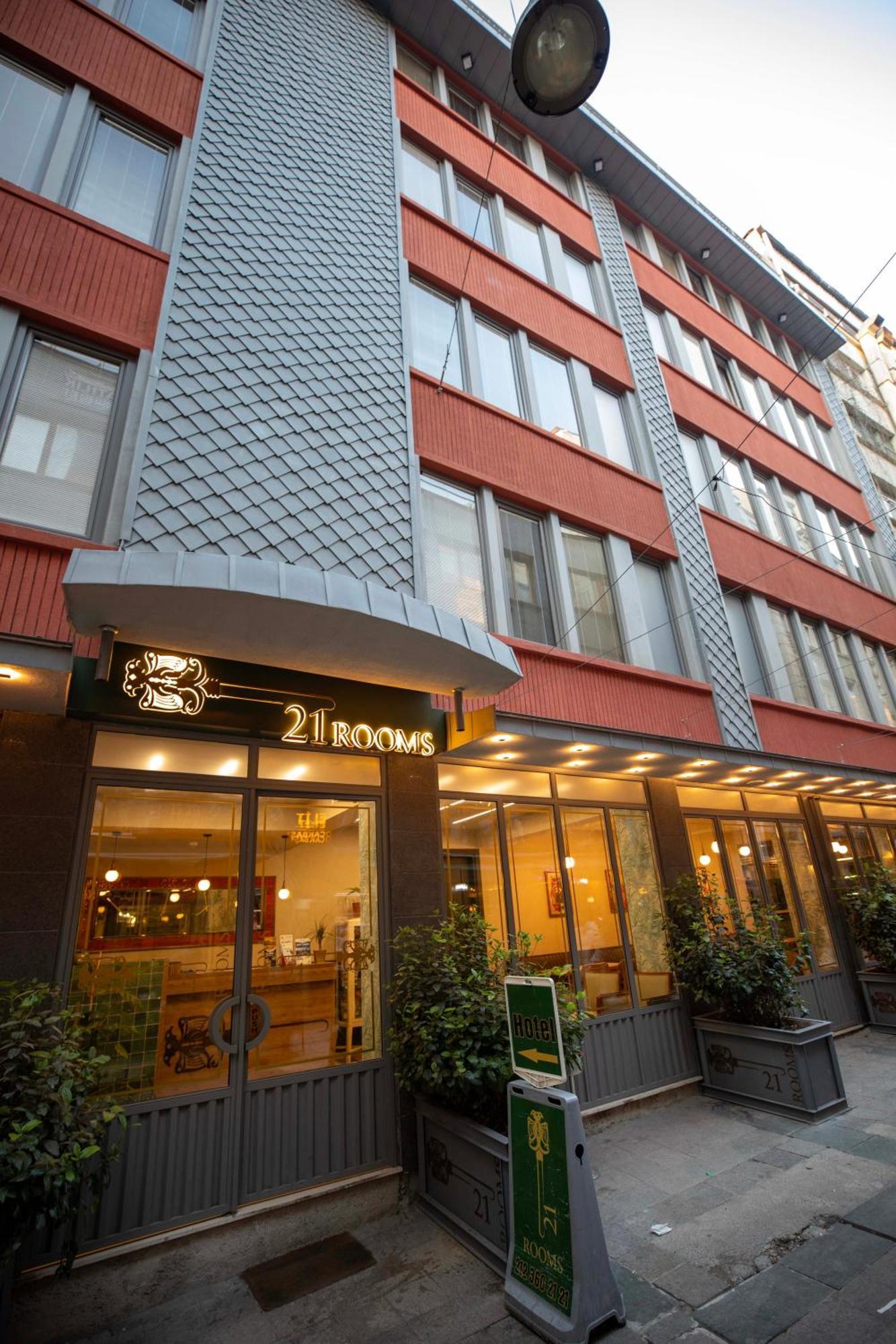 21 Rooms Hotel Istanboel Buitenkant foto