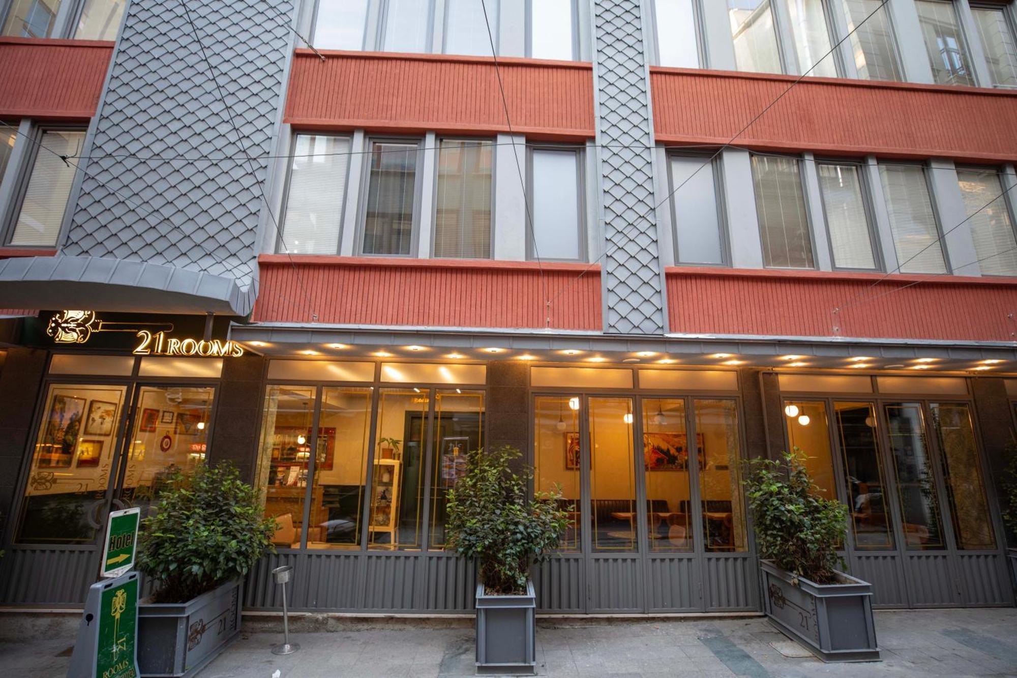 21 Rooms Hotel Istanboel Buitenkant foto